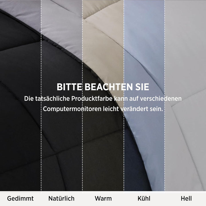 BEDSURE Bettdecke Ohne Bezug 135x200 - Bettdecke 135x200 für Allergiker, Warm &amp; Gemütlich Ganzjahres