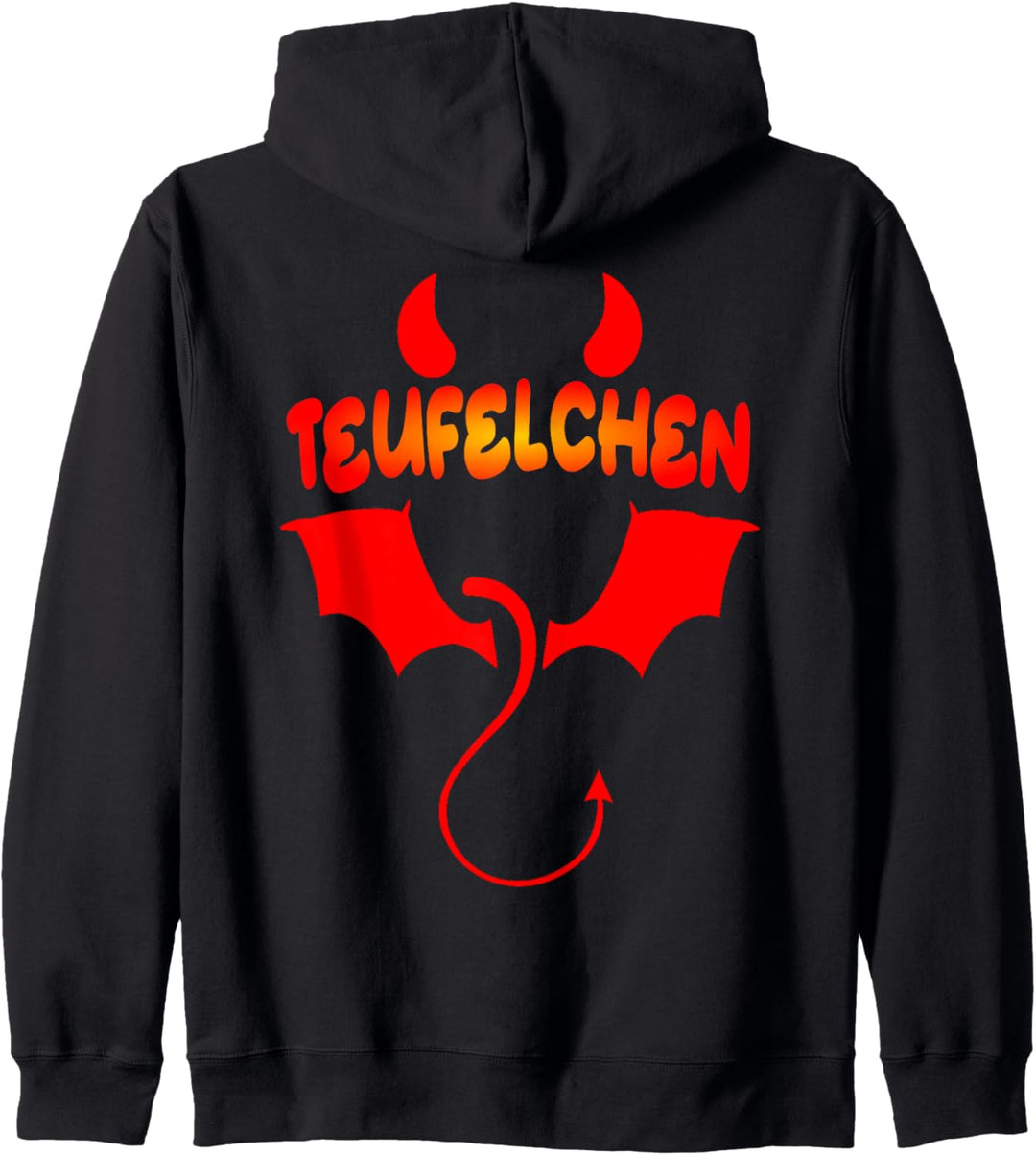 Engel Teufel Kostüm Teufelchen Partner Outfit Karneval Kapuzenjacke