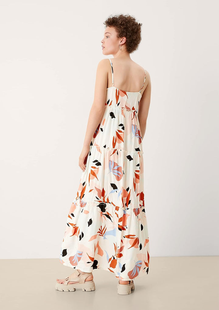 Q/S designed by Damen Kleid 34 Helles_beige, 34 Helles_beige