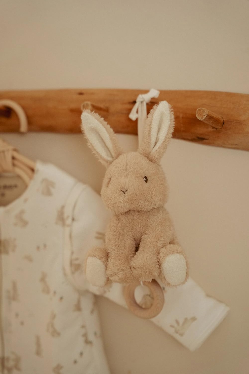 Little Dutch 8426 Spieluhr Hase - Baby Bunny - Newborn Naturals beige