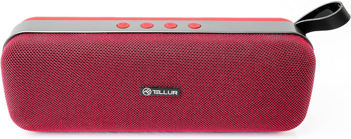 TELLUR Loop Bluetooth Lautsprecher mit Radio, 10W, Kompakte Musikbox Bluetooth mit True Wireless Ste