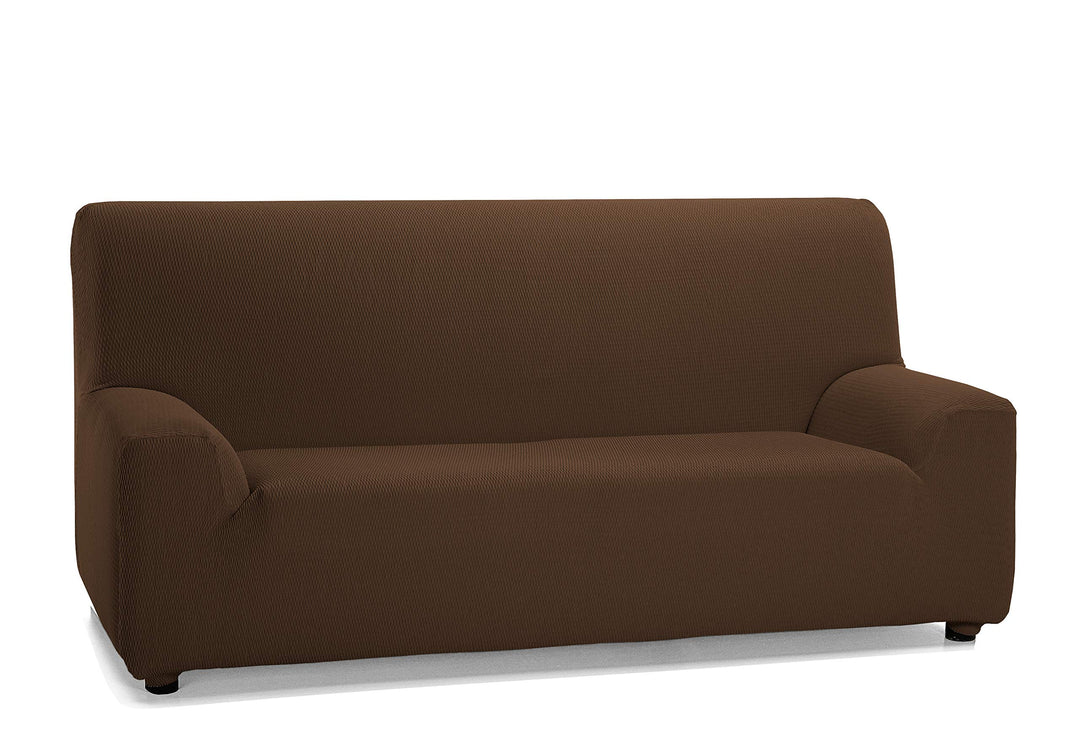 Martina Home Tunez Elastischer Sofabezug, Stoff, Braun, 3-Sitzer (170 bis 220 cm) Braun 3 Plätze, Br
