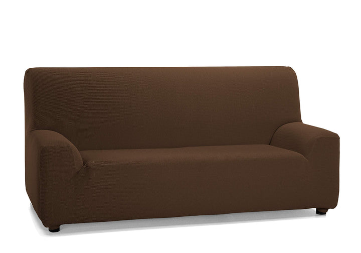 Martina Home Tunez Elastischer Sofabezug, Stoff, Braun, 3-Sitzer (170 bis 220 cm) Braun 3 Plätze, Br