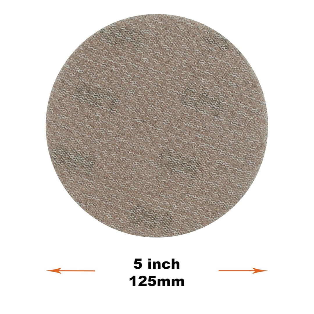 MAXXT a 125mm Hook & Loop DA Sander Backing Plate Pad und 30pcs Schleifpapier, Dual-Action Random Or
