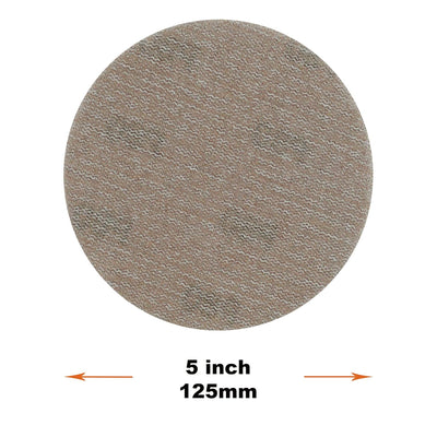MAXXT a 125mm Hook & Loop DA Sander Backing Plate Pad und 30pcs Schleifpapier, Dual-Action Random Or