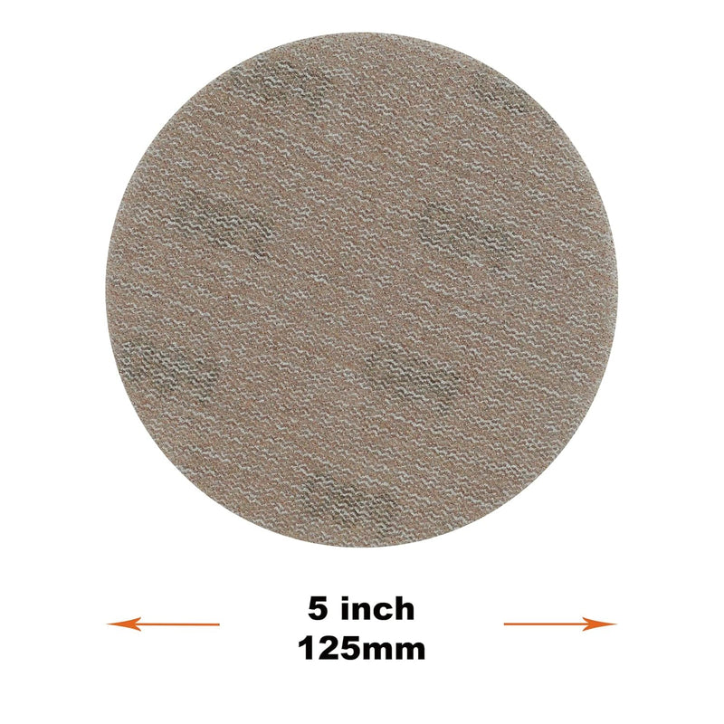 MAXXT a 125mm Hook & Loop DA Sander Backing Plate Pad und 30pcs Schleifpapier, Dual-Action Random Or