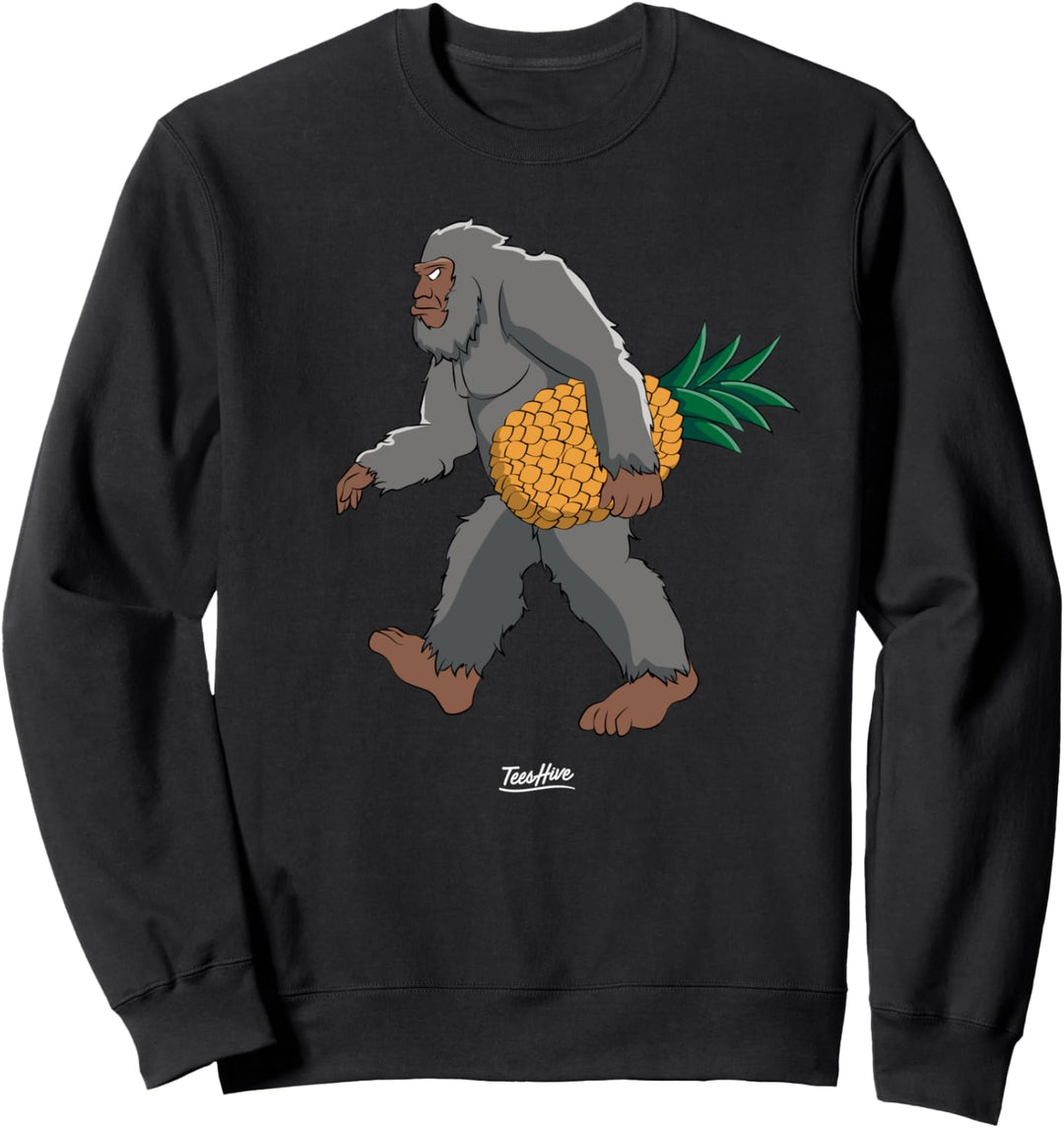 Bigfoot Pineapple - Sasquatch Pineapple Sweatshirt