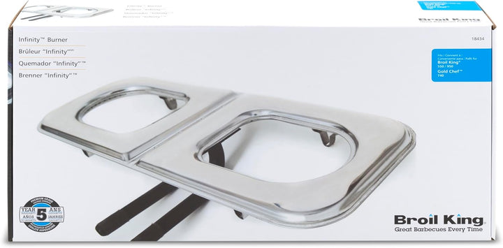 Broil King 18434 Infinity Brenner T501, Silber