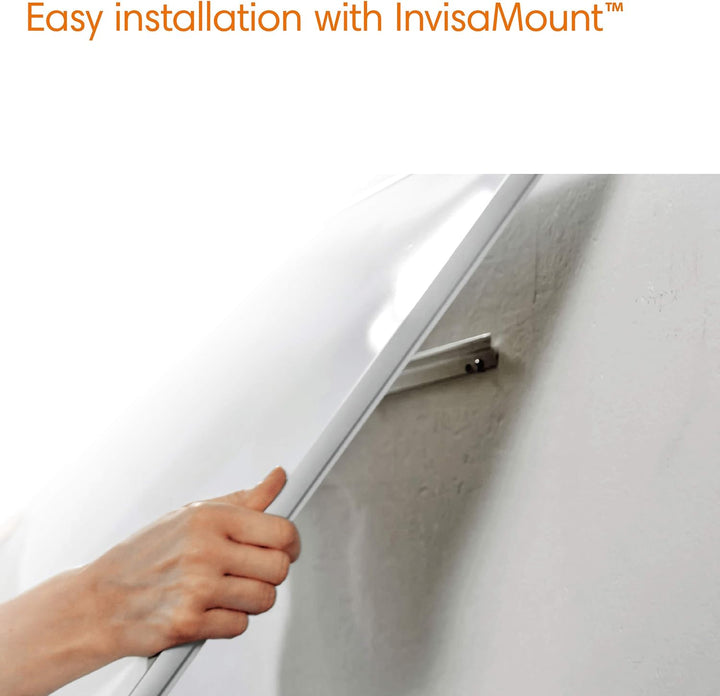 Nobo 1905297 Widescreen 40" Stahl Nano Clean Whiteboard weiss