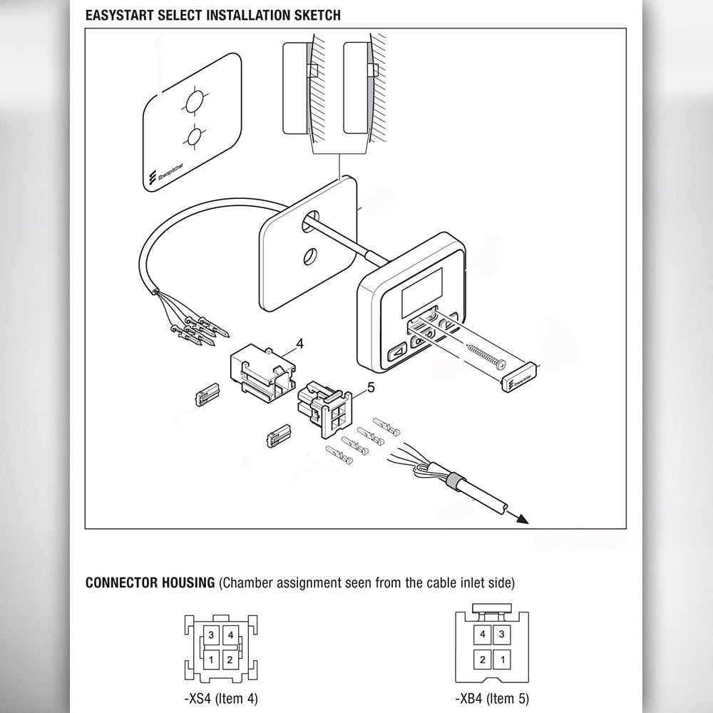 Eberspächer EasyStart Select Bedienelement ! Standheizung