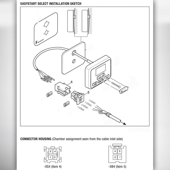 Eberspächer EasyStart Select Bedienelement ! Standheizung
