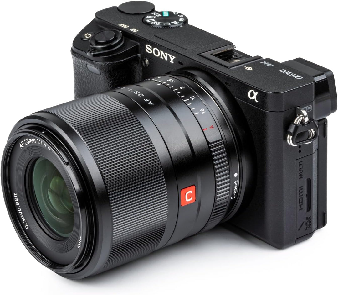 VILTROX AF 23mm F1.4 Prime Objektiv Autofokus für Sony E Mount Kameras(APS-C Format, Augen AF, einst