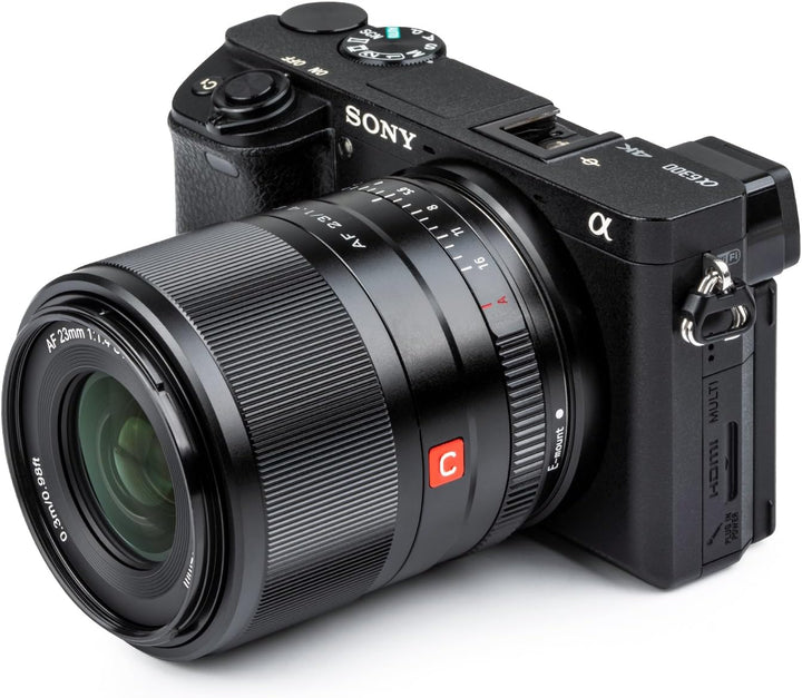 VILTROX AF 23mm F1.4 Prime Objektiv Autofokus für Sony E Mount Kameras(APS-C Format, Augen AF, einst