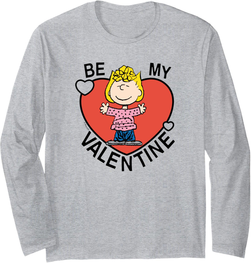 Peanuts Valentine Sally Herz Langarmshirt