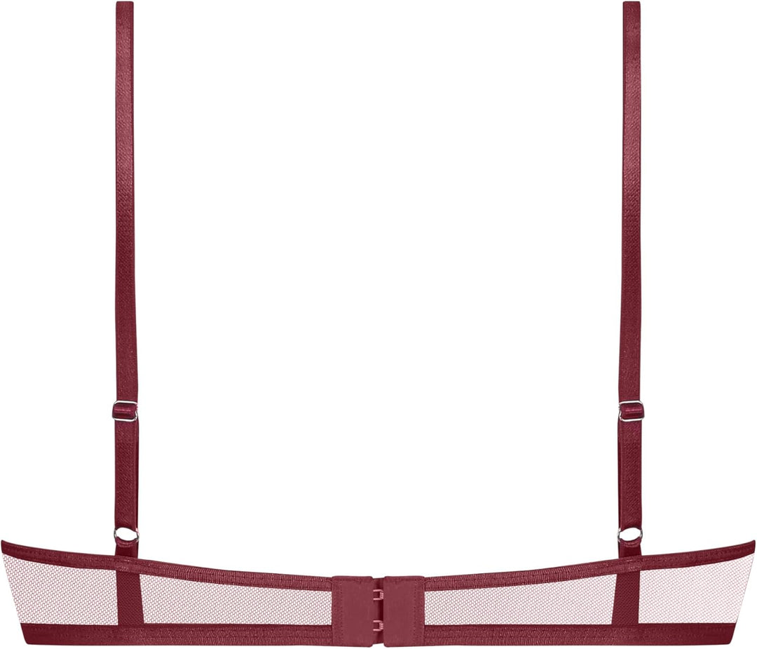 Hunkemöller Unwattierter Bügel-BH Isabelle 70B Tibetan Red, 70B Tibetan Red
