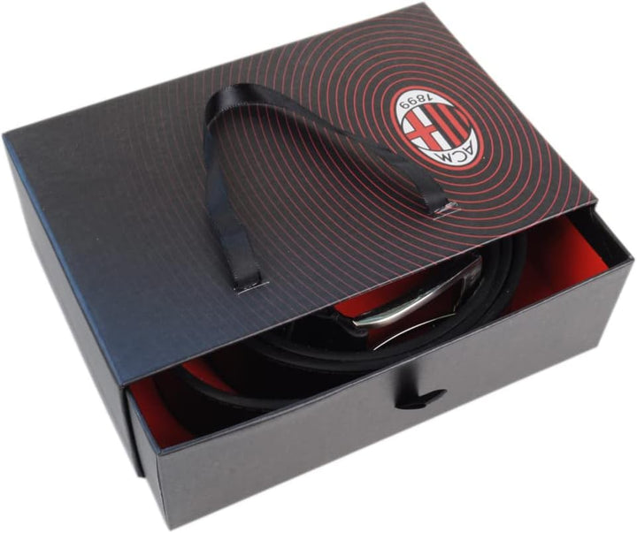 ACM 1899 Unisex Cintura in Pelle Gürtel L Nero, L Nero