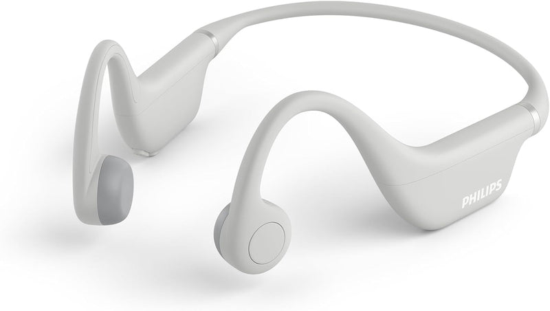 Philips TAK4607GY/00 Kabellose Open-Ear-Kopfhörer für Kinder, IPX5 Wasserschutz und bis zu 5 Stunden