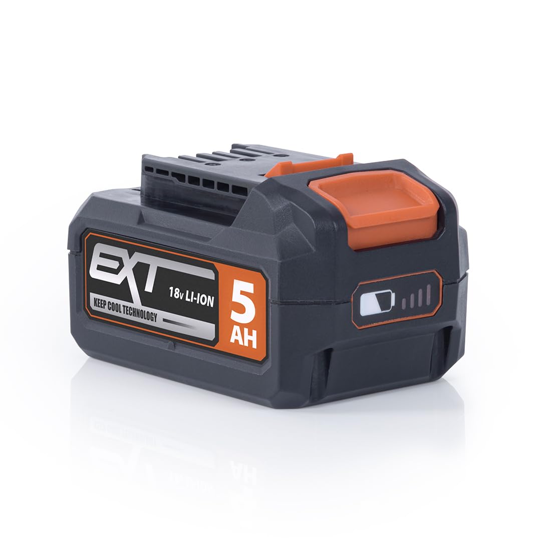 Evolution Power Tools Lithium-Ionen-Akkupack, 5 Ah, 18 V Akku 5Ah, Akku 5Ah