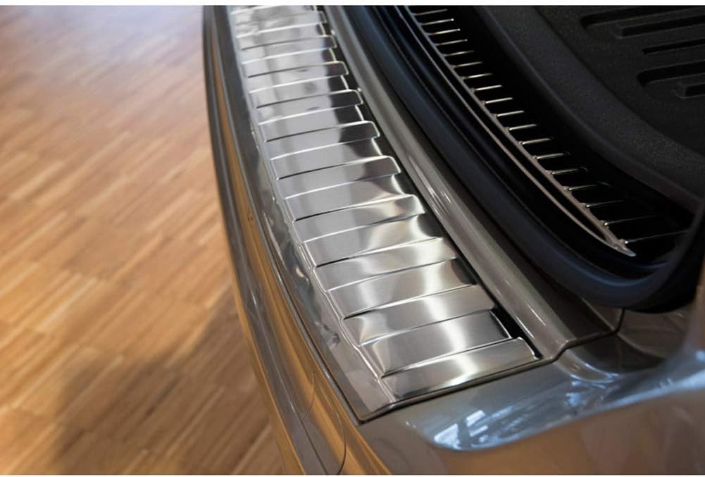 Avisa Edelstahl Heckstossstangenschutz kompatibel mit Volvo XC60 2013-2016 'Ribs'