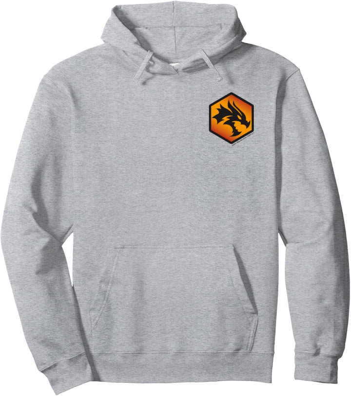 Magic: The Gathering D&D Dragon Hexagon Pocket Logo Pullover Hoodie