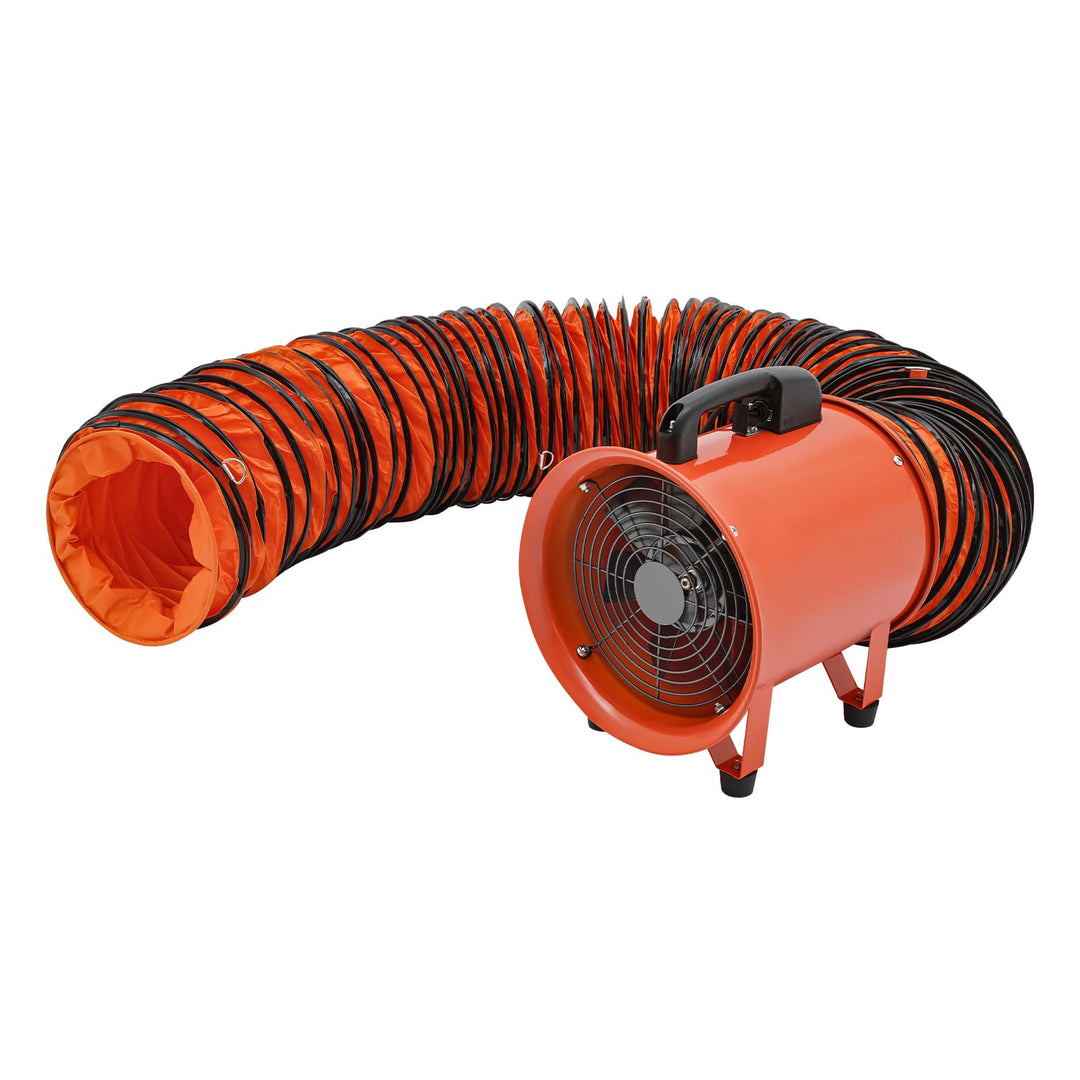 Bauventilator, Baulüfter Staubabsaugung, Bauventilator, Geschwindigkeit 3300 U/min, Baugebläse für d