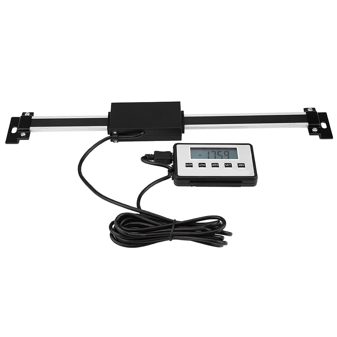 0-300mm LCD Digitalanzeige Drehbank Linearmassstab mit Montagezubehör für Fräsmaschinen Drehmaschine