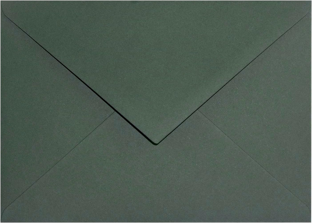 Netuno 500x Briefumschlag Algen-Grün DIN C6 114x 162 mm 120g Keaykolour Sequoia Briefkuvert nasskleb