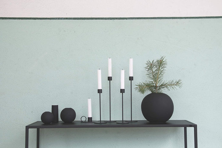 Cooee Design Candlestick 21cm Black