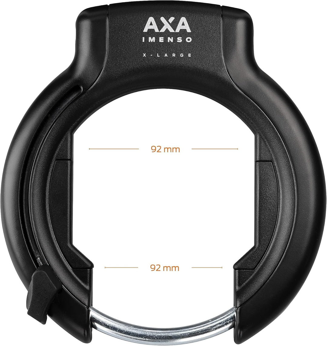 Winora Winora Allegion Netherland BV Unisex – Erwachsene Axa Imenso Rahmenschloss, Mehrfarbig, 350mm