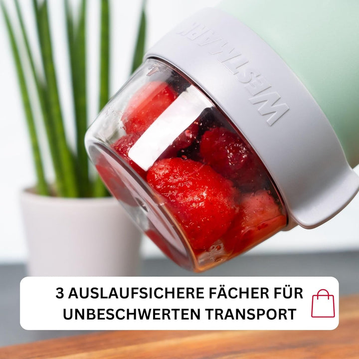 Westmark Lunchpot – praktischer Becher to go, ideal für Essen wie Müsli, Porridge, Suppe und Salat,