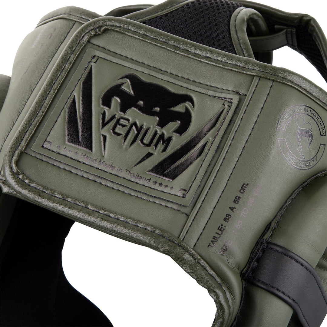 Venum Elite Kopfschutz Khaki / Schwartz, Khaki / Schwartz