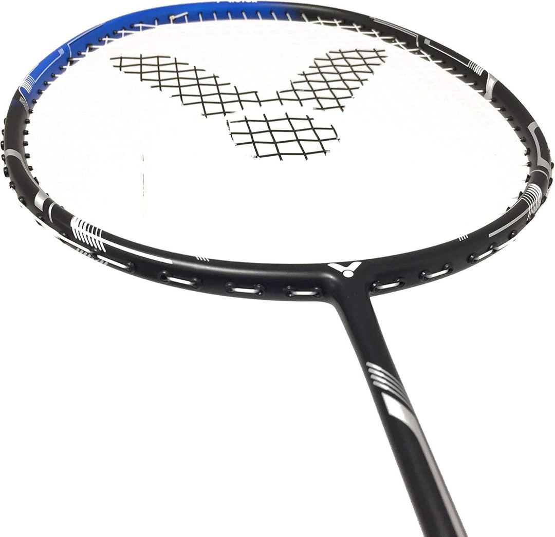 VICTOR Badmintonschläger RW 5000, erhältlich in den Farben blau und schwarz, Schwarz