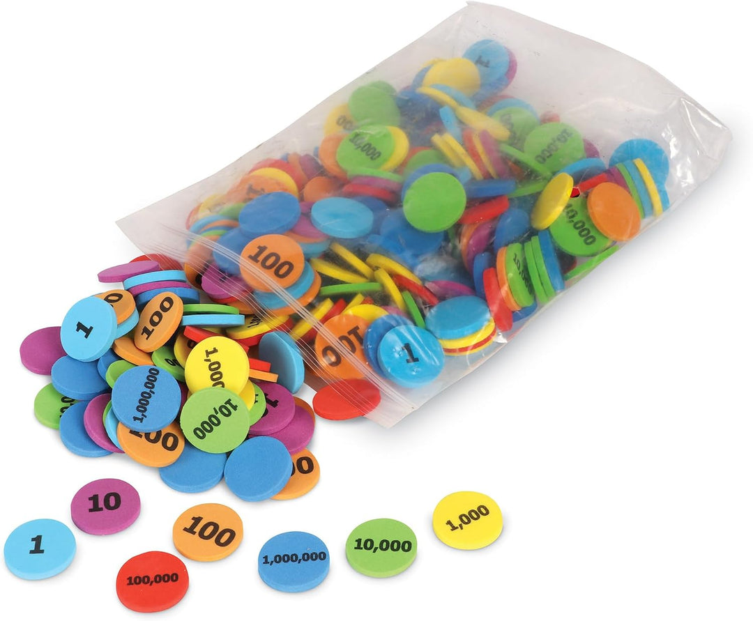 Learning Resources Stellenwert-Spielscheiben Einzeln, Einzeln