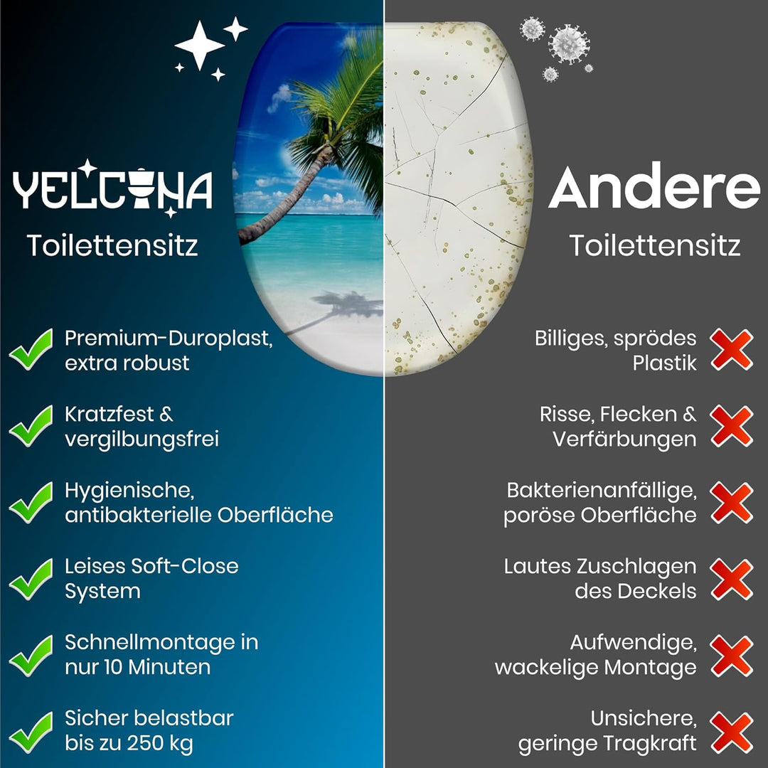 Toilettendeckel Mit Absenkautomatik | WC Sitz Mit Absenkautomatik | Klodeckel Mit Absenkautomatik |