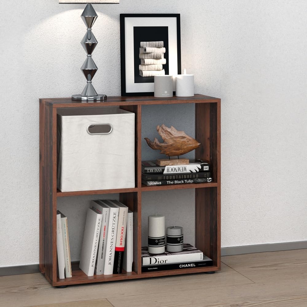 Vicco Raumteiler Tetra, Antikholz, 72 x 72.6 cm Antikholz 72x72,6x29 cm, Antikholz 72x72,6x29 cm