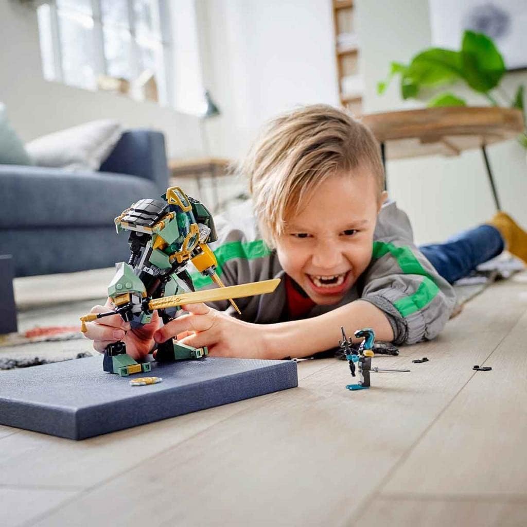 LEGO 71750 NINJAGO Lloyds Hydro-Mech, Unterwasser Set, Spielzeug für Jungen und Mädchen ab 7 Jahre m