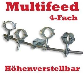 Premium X Multifeed 4-Fach Höhenverstellbar, Guss