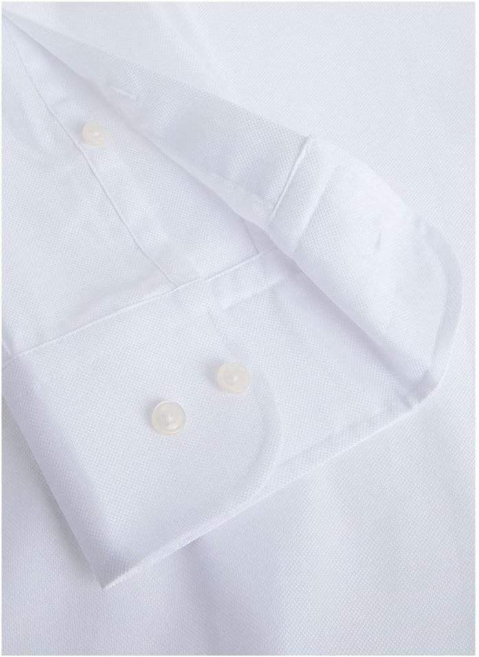 Hackett London Herren Royal Ox Bc Shirt 56 White (White), 56 White (White)