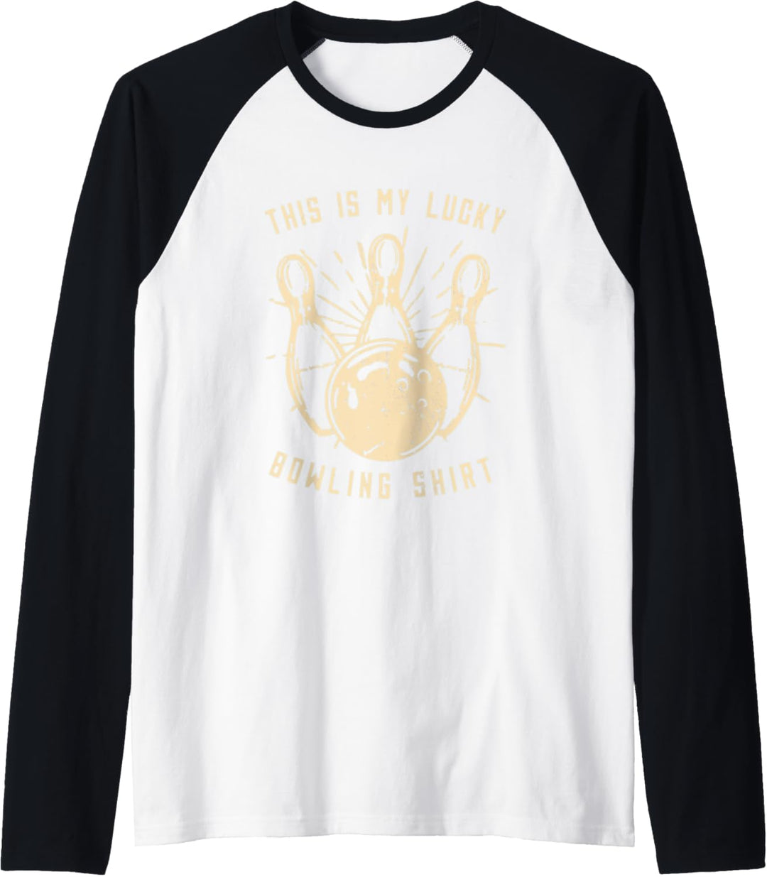 Bowling Pins - Bowlen Bowler Bowling Raglan