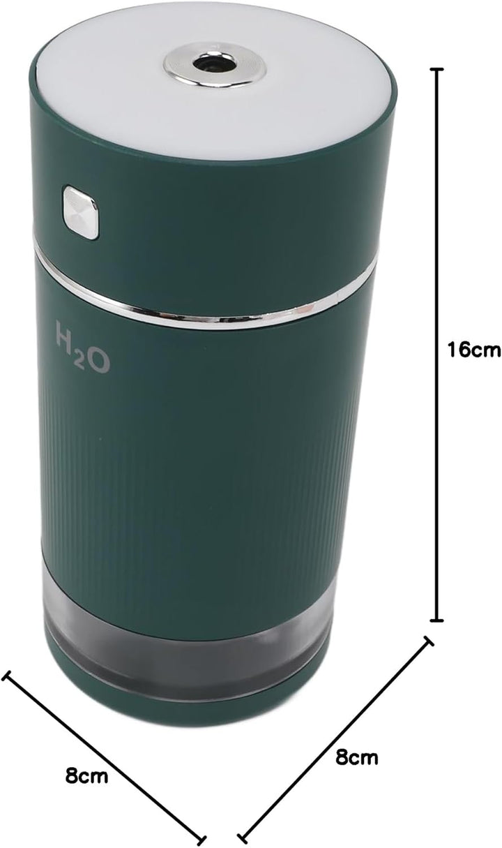 USB Cool Mist Luftbefeuchter, Tragbarer Mini-Luftbefeuchter 240 Ml Stille Echografietechnologie für