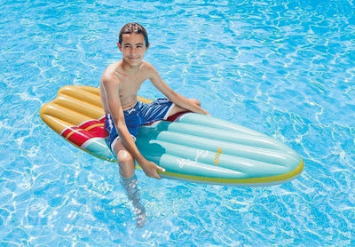 Intex 58152 aufblasbar Surf Matte, Mehrfarbig, 178 x 69 cm Single, Single