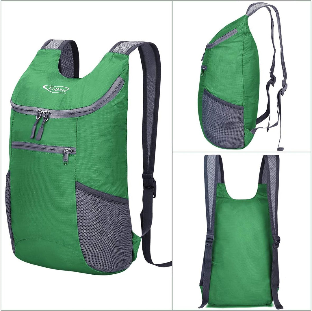 G4Free Ultraleichter 11 l kleiner faltbarer Rucksack für Reisen, Wandern, Radfahren, Wandern oder Me