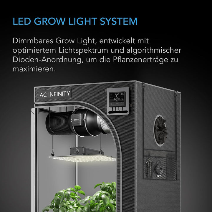 AC Infinity IONBOARD S22, Full Spectrum LED Grow Light Board, 2x2 ft. with Deeper Penetration Samsun