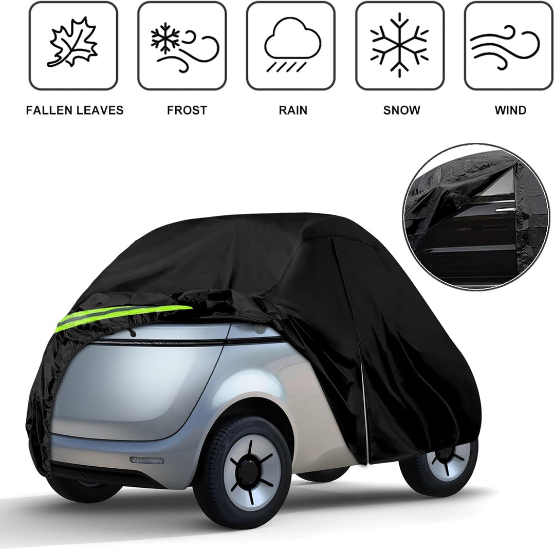 Vollgarage Autoabdeckung Ersatz für Microlino 2022-2025, Auto Abdeckplane Autogarage Autoplane Ganzg