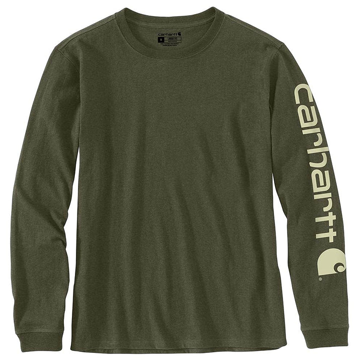 Carhartt Bekleidung Long Sleeve T-Shirt 1X Basilikum Heather, 1X Basilikum Heather