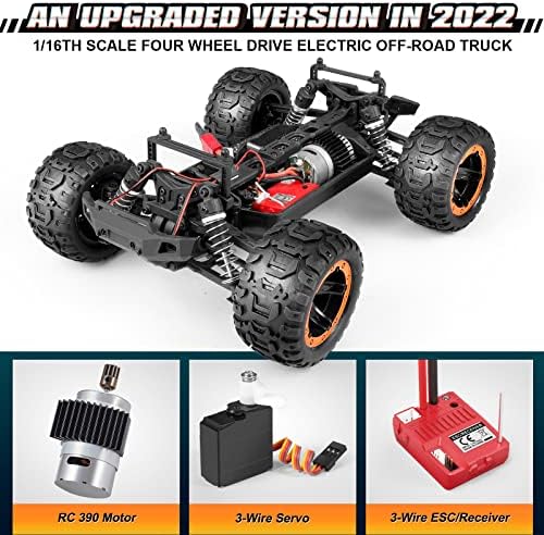 HAIBOXING 1:16 RC Autos Bündelung, enthält 16889 Brushed 36 KM/H Truck & 16890A Brushless 48 KM/H Hi