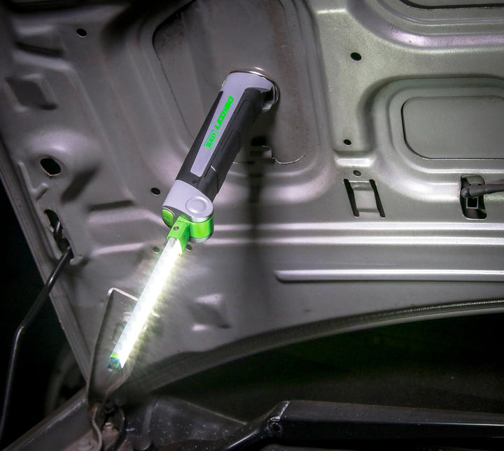 Sealey LED180 12 SMD LED + 1W LED Wiederaufladbare Slim Inspektionslampe Lithium-Ionen