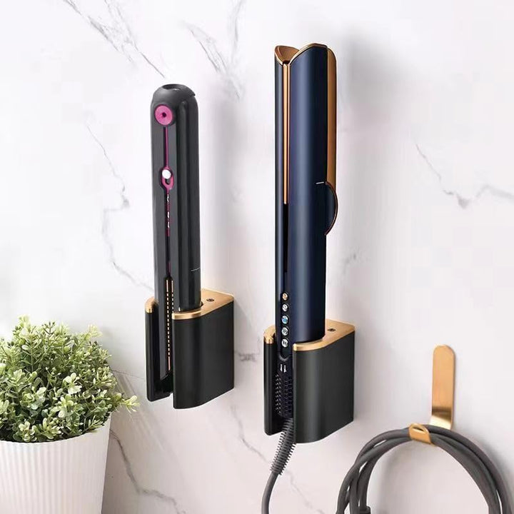 GENCAM Wandhalterung für Dyson Airstrait Glätteisen, Metall-Organizer-Aufbewahrungsregal, geeignet f
