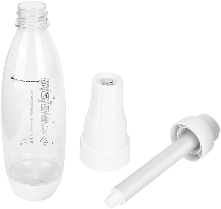 1000ML Sprudelwasserbereiter, tragbarer Griff Seifenblasen-Soda-Maschine Hausgemachte Kohlensäure-Ge