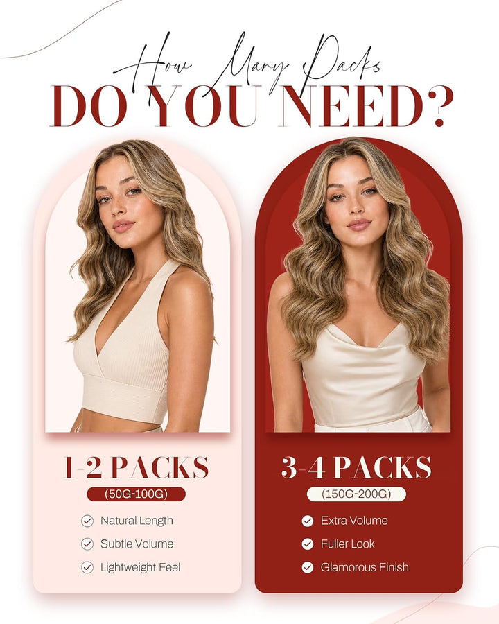 Moresoo Tape Extensions Echthaar Blond 55 cm Unsichtbare Tape in Extensions Blond Aschblond mit Plat